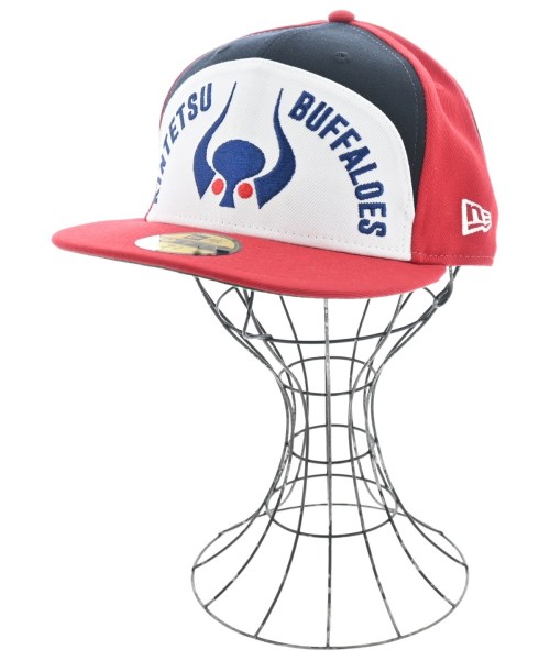 NEW ERA ニューエラ キャップ メンズ 58.7 赤x紺x白 【中古】【古着】