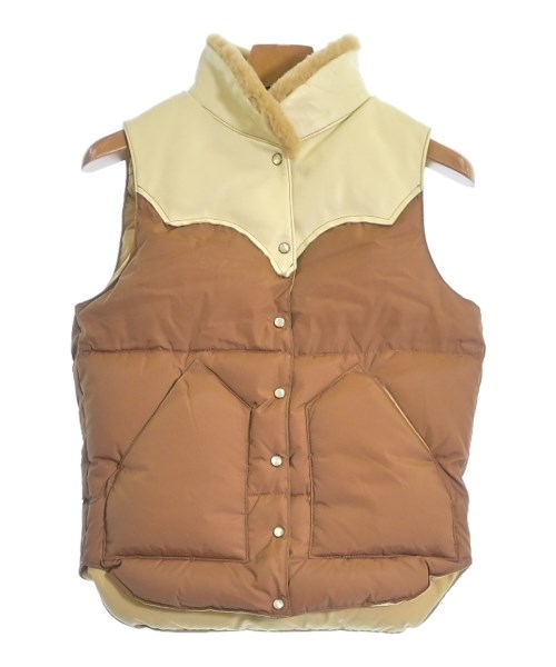 BEAMS ダウンベスト　レザー　ビームス　ロッキーマウンテン フェザ ROCKY MOUNTAIN FEATHERBED × BEAMS / 別注 ダウンベスト｜BEAMS
