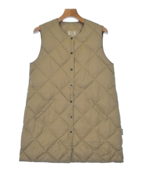 Rocky Mountain Featherbed ロッキーマウンテンフェザーベッドダウンジャケット/ダウンベスト レディース -(XL位) ベージュ【中古】【古着】