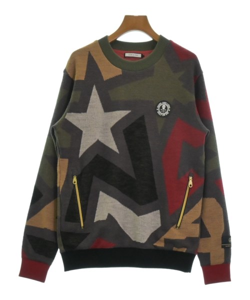 MARK＆LONA マークアンドロナ 迷彩調 カモフラ ニット 48(L) MARK＆LONA マークアンドロナ 迷彩調 カモフラ ニット 48(L)