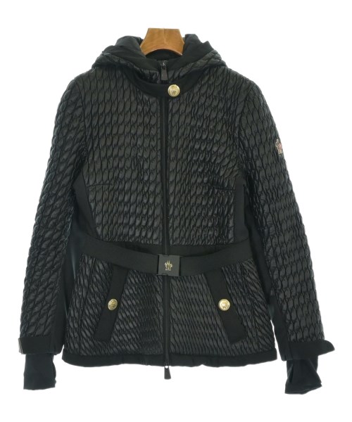 MONCLER GRENOBLE モンクレールグルノーブル ダウンジャケット/ダウンベスト レディース 2(M位) 黒 【中古】【古着】