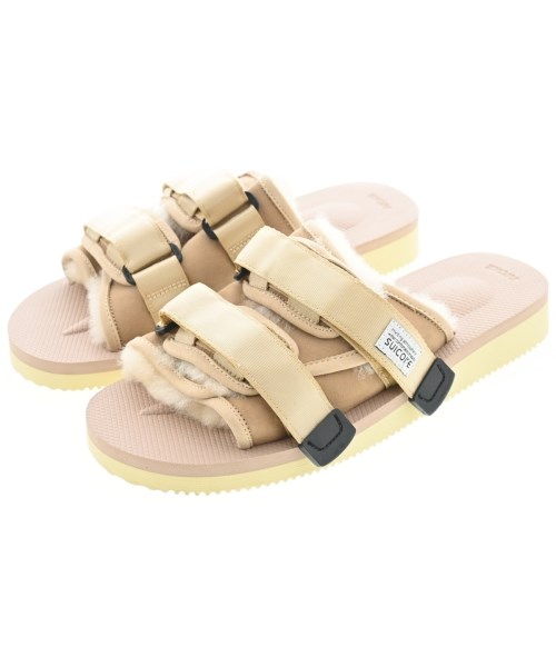 Suicoke スイコック サンダル レディース 25cm ベージュ 【中古】【古着】