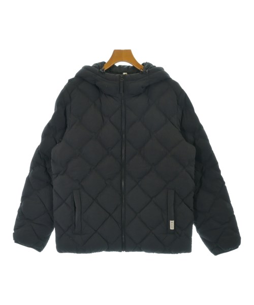snow peak スノーピーク ダウンジャケット/ダウンベスト メンズ L 黒 【中古】【古着】