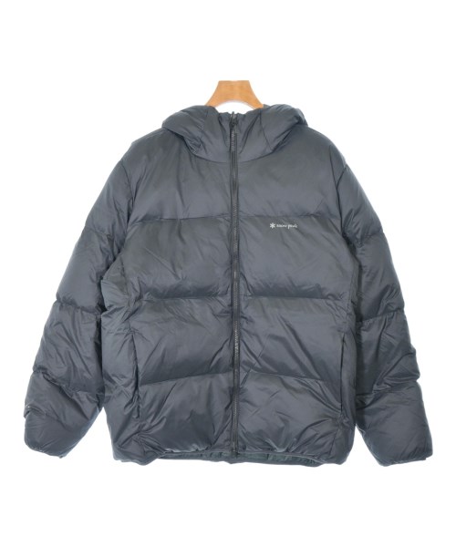 snow peak スノーピーク ダウンジャケット/ダウンベスト メンズ XL 黒 【中古】【古着】