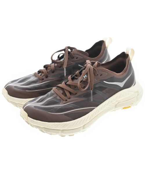 HOKA ONE ONE ホカオネオネスニーカー メンズ 25.5糎 茶【中古】【古着】