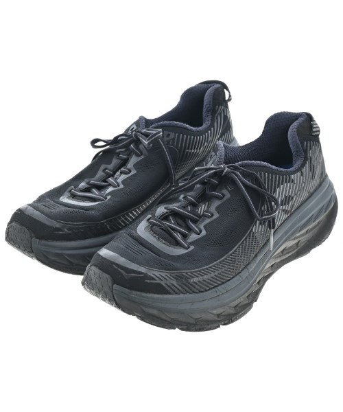 HOKA ONE ONE ホカオネオネ スニーカー メンズ 27cm 黒 【中古】【古着】