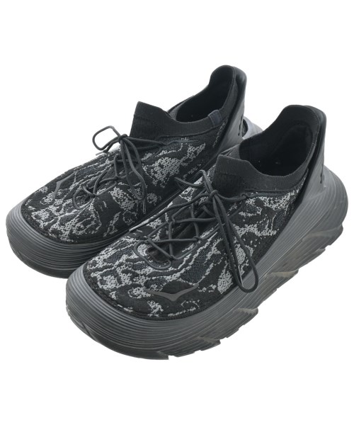 HOKA ONE ONE ホカオネオネ スニーカー メンズ 28cm 黒xグレー(総柄) 【中古】【古着】 15,052円