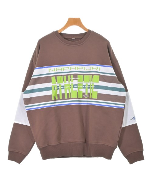 NAPAPIJRI ナパピリスウェット メンズ L 茶【中古】【古着】