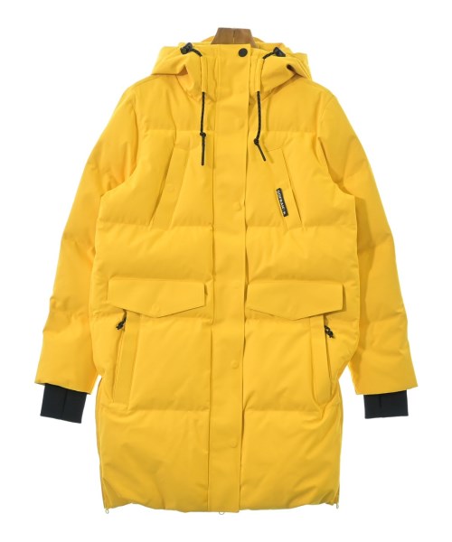 その他 ソノタ ダウンジャケット/ダウンベスト レディース S 黄 【中古】【古着】