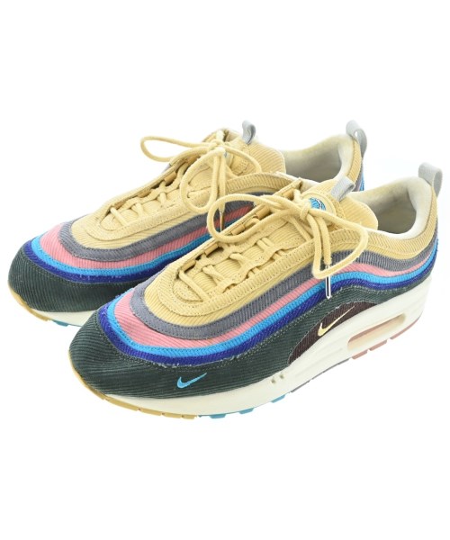 NIKE ナイキスニーカー メンズ 28珊 黄x緑xさくら色等【中古】【古着】