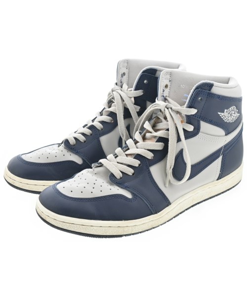 NIKE ナイキ スニーカー メンズ 28.5cm グレーx紺 【中古】【古着】