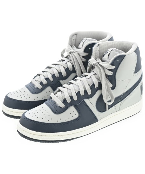 NIKE ナイキ スニーカー メンズ 27cm グレーx紺 【中古】【古着】