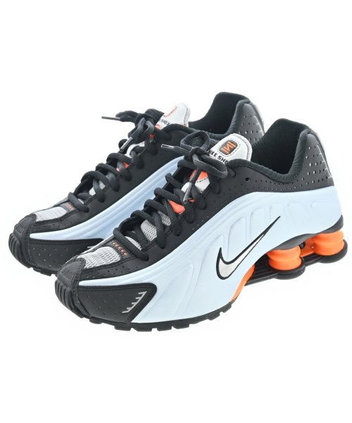 NIKE ナイキスニーカー レディース 22.5珊 水色x黒【中古】【古着】 スニーカー-靴
