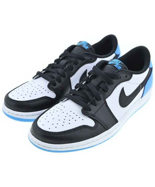 NIKE ナイキ スニーカー メンズ 27cm 白x黒x青 【中古】【古着】