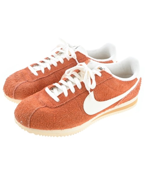 NIKE ナイキスニーカー メンズ 29.5糎 オレンジ色【中古】【古着】