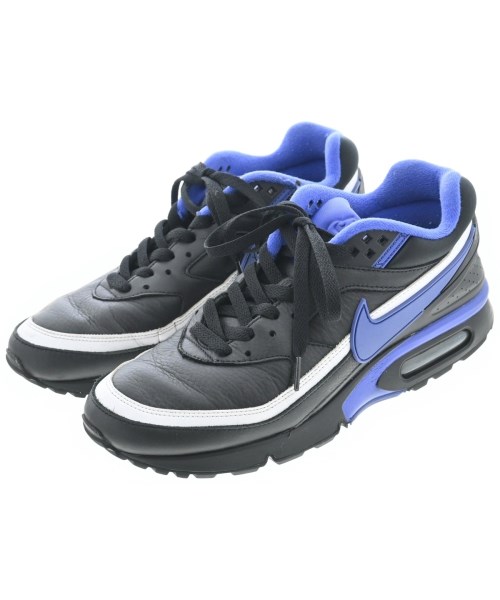 NIKE ナイキスニーカー メンズ 26.5cm 黒x白x紫【中古】【古着】