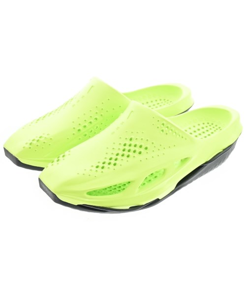 NIKE ナイキサンダル メンズ US10(28糎位) 黄緑系【中古】【古着】 サンダル-その他-メンズ靴