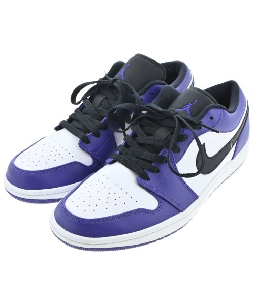 NIKE ナイキスニーカー メンズ 28.5糎 紫x白【中古】【古着】