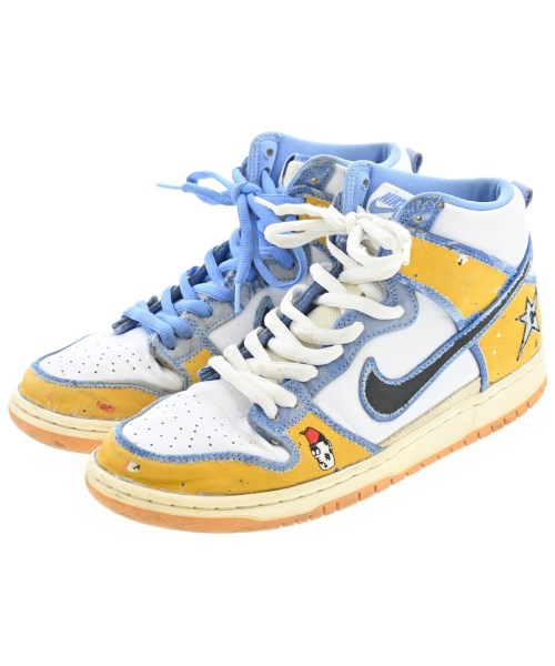 NIKE ナイキ スニーカー メンズ 27cm 白x黄 【中古】【古着】