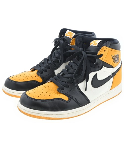 NIKE ナイキスニーカー メンズ 28糎 黄x黒x白【中古】【古着】