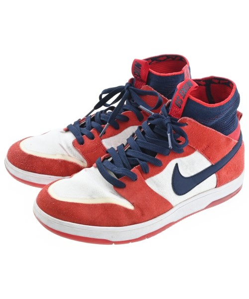 NIKE ナイキスニーカー メンズ 27糎 赤x白x紺【中古】【古着】