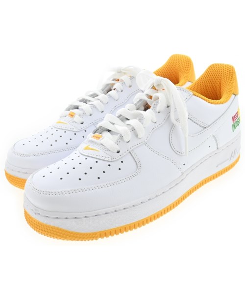 NIKE ナイキスニーカー メンズ 27.5糎 白x黄等【中古】【古着】