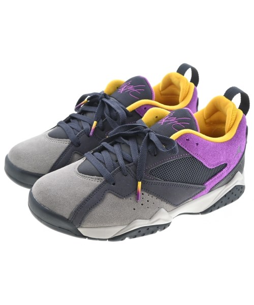 NIKE ナイキスニーカー メンズ 27.5糎 紺x薄墨色x紫等【中古】【古着】