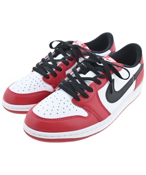 NIKE ナイキスニーカー メンズ 28糎 白x赤【中古】【古着】