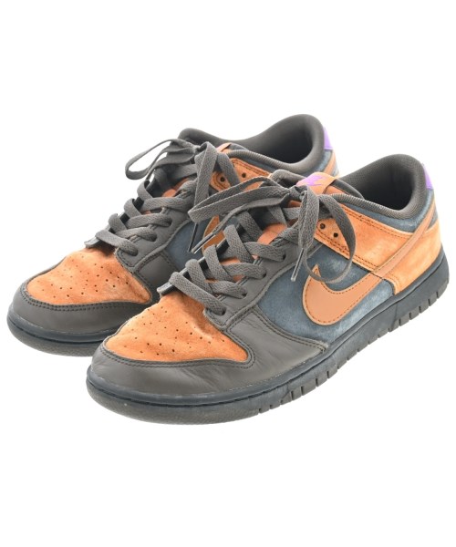 NIKE ナイキスニーカー メンズ 26.5糎 茶系x青系【中古】【古着】