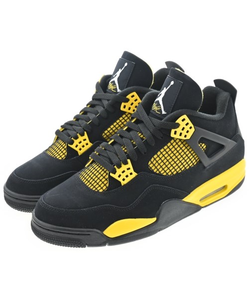 NIKE ナイキスニーカー メンズ 28.5糎 黒x黄【中古】【古着】