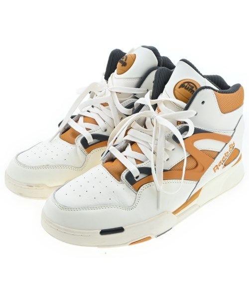 Reebok リーボック スニーカー メンズ 28.5cm 白x茶 【中古】【古着】