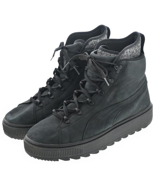 PUMA プーマシューズ（余分の物） メンズ 28.5糎 黒【中古】【古着】