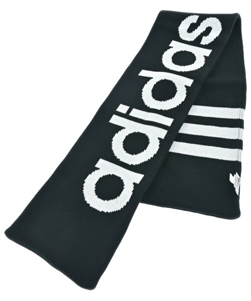 新品未使用　Balenciaga ✖️アディダス ロゴ サッカーマフラー 黒 中古・古着通販】BALENCIAGA (バレンシアガ) adidas (アディダス