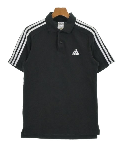 新品2XS Adidas ショートスリーブ ポロシャツ ブラック JL5986 新品2XS Adidas ショートスリーブ ポロシャツ ブラック JL5986