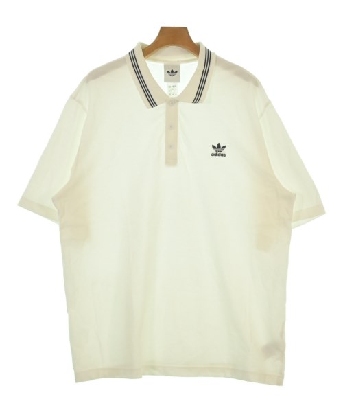 adidas アディダス ポロシャツ メンズ XXXL 白 【中古】【古着】