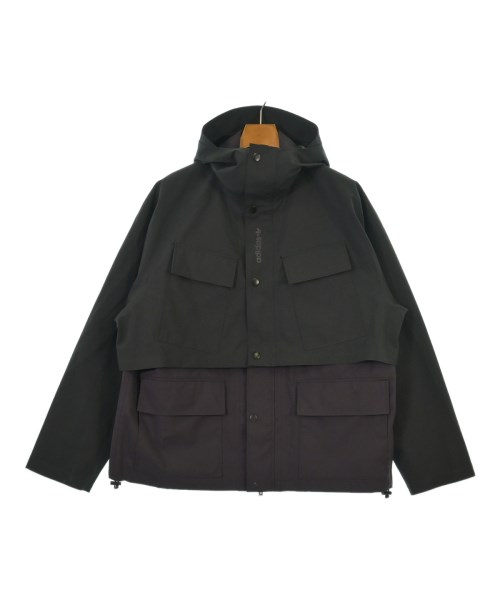adidas アディダスブルゾン メンズ L 黒系x紫【中古】【古着】｜RAGTAG（ブランド古着のラグタグ）