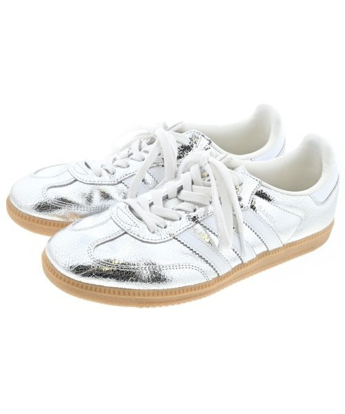 adidas アディダススニーカー メンズ 27糎 しろがね色【中古】【古着】