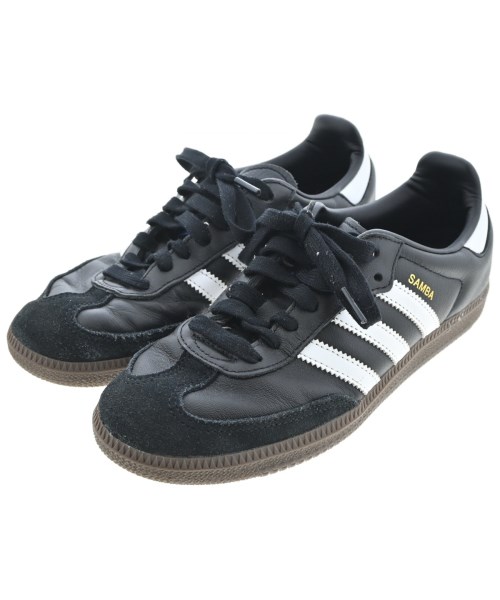 adidas アディダス スニーカー レディース 23.5cm 黒 【中古】【古着】