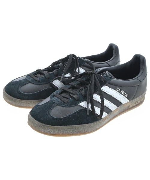 adidas アディダス スニーカー メンズ 26cm 黒xシルバー 【中古】【古着】