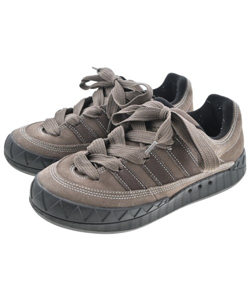adidas アディダス スニーカー レディース 24.5cm 茶 【中古】【古着】
