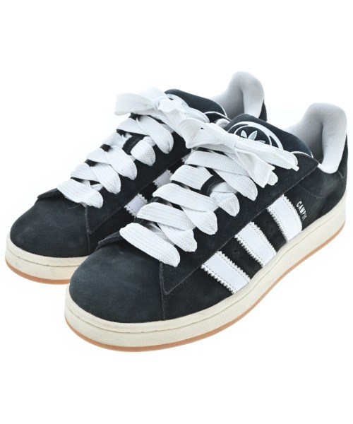 adidas アディダススニーカー メンズ 28糎 黒【中古】【古着】