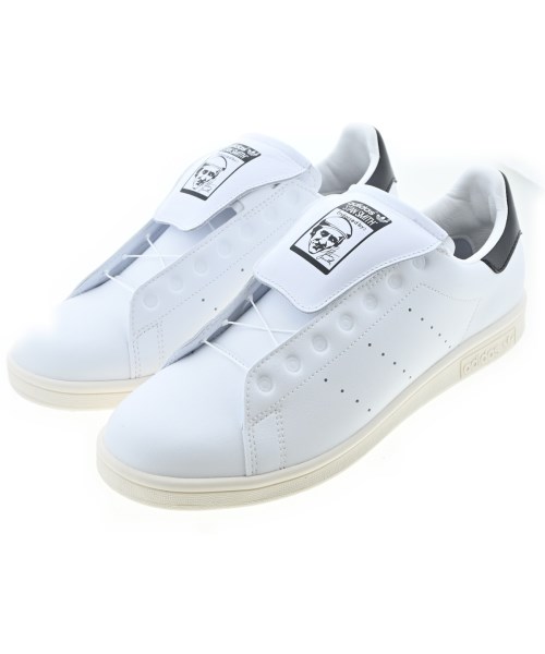 adidas アディダススニーカー メンズ 26.5糎 白【中古】【古着】