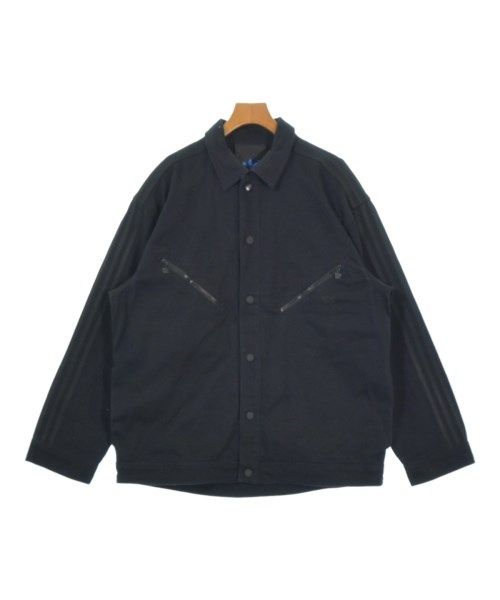 adidas アディダスブルゾン メンズ XXL 黒【中古】【古着】