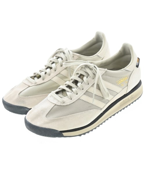 adidas アディダススニーカー メンズ 29珊 ベージュ【中古】【古着】