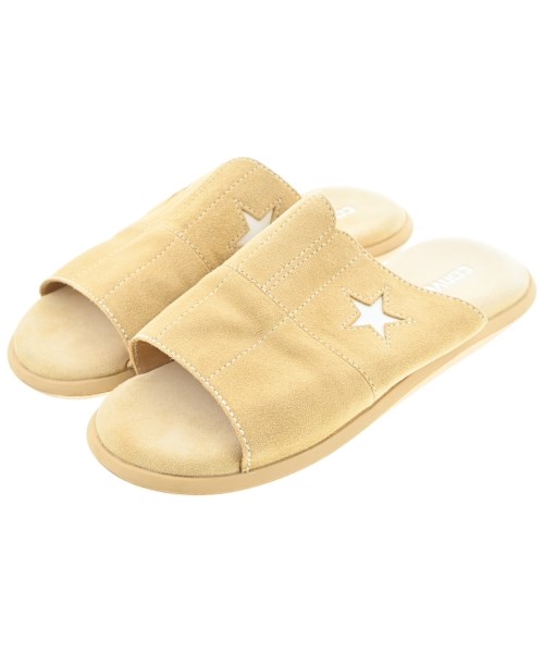 CONVERSE コンバース サンダル レディース 25cm ベージュ 【中古】【古着】