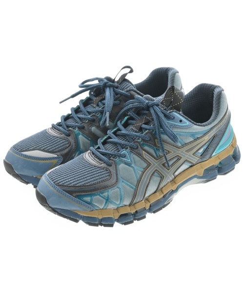 asics アシックス スニーカー メンズ 27.5cm 紺 【中古】【古着】