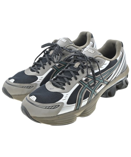 asics アシックススニーカー メンズ 29.5糎 茶x黒xしろがね色等【中古】【古着】