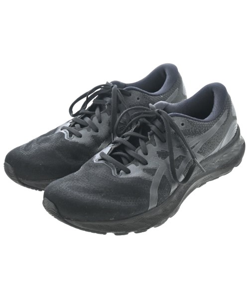 asics アシックススニーカー メンズ 28糎 黒【中古】【古着】