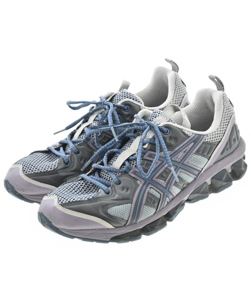 asics アシックススニーカー メンズ 27糎 水色xサクラ色等【中古】【古着】