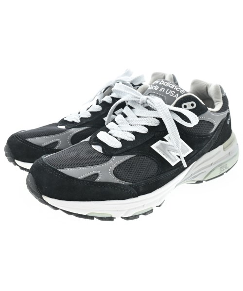 New Balance ニューバランススニーカー メンズ 27糎 黒x薄墨色【中古】【古着】